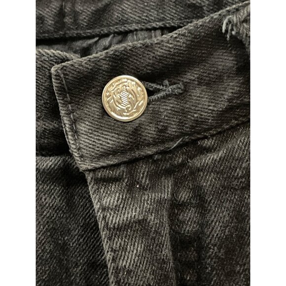 Vintage Mickey Mouse Johnny Jeans apparel denim black size 11 misses - Picture 3 of 10